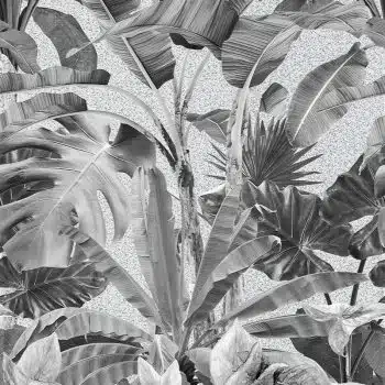 Banana Forest B&W
