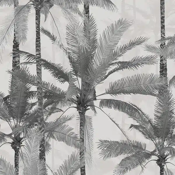 Crazy Palms Grey – Bild 2