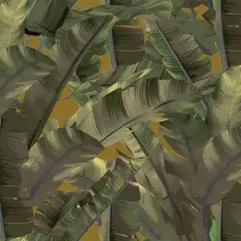 Tropical Jungle Leaf Cuba