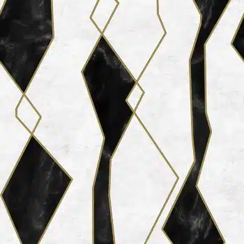 Jagged Marble and Stone B&W