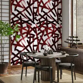 Paint Brush Deep Red