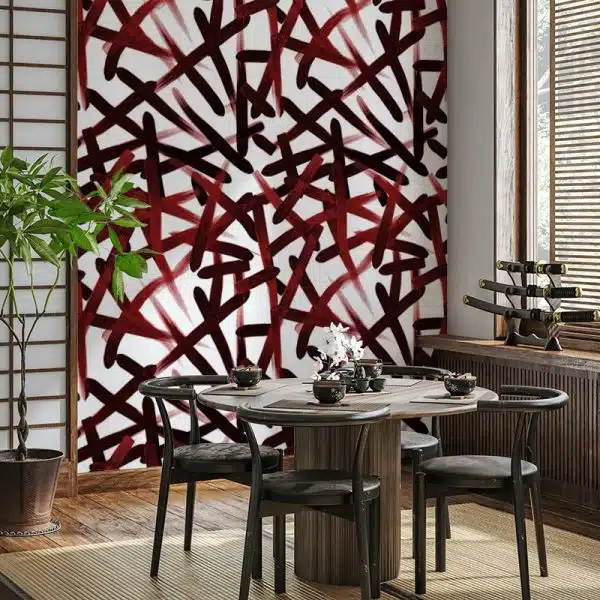 Paint Brush Deep Red