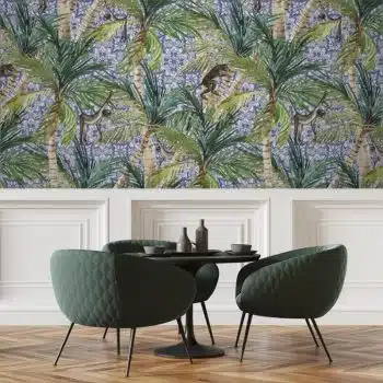 Palm Delft Monkeys