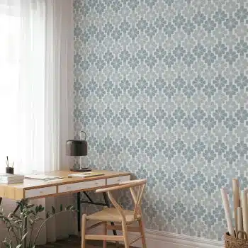 Mosaic Cotton Blue