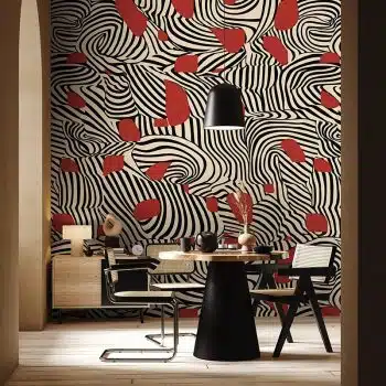 Swirls of Red