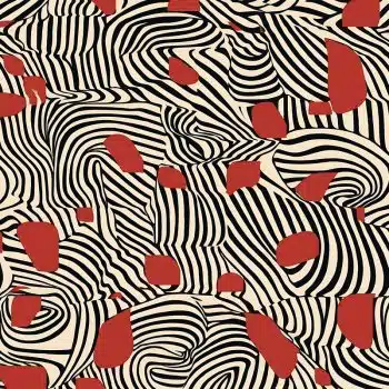 Swirls of Red