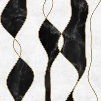 Wave Marble and Stone B&W