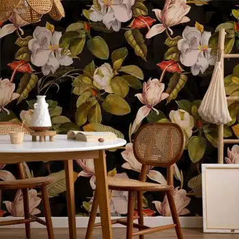 Vintage Magnolia Garden