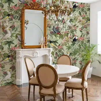 Vintage Parrots And Toucan Jungle - Mint