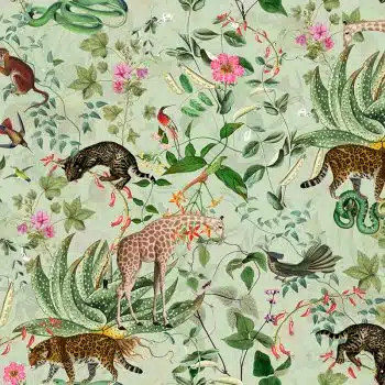 Vintage Wild Animals Jungle - Mint