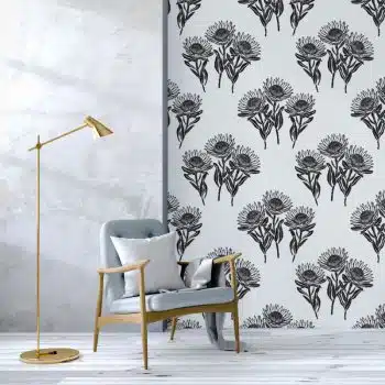 King Protea Black&White