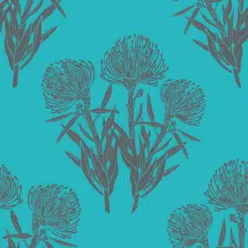 Pincushion Teal